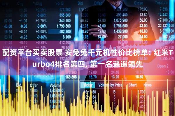 配资平台买卖股票 安兔兔千元机性价比榜单: 红米Turbo4排名第四, 第一名遥遥领先